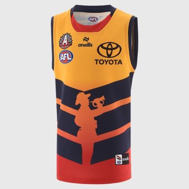 O'Neills Adelaide Crows Kids' Red ANZAC Guernsey 2025