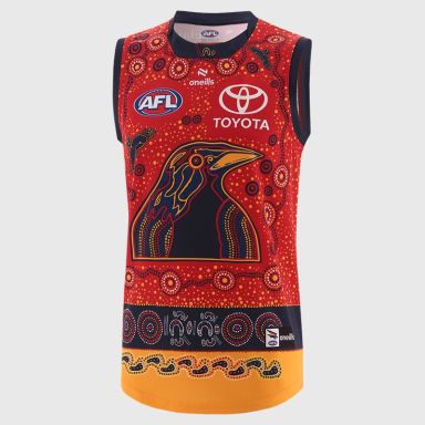O'Neills Adelaide Crows Red Indigenous Guernsey 2025