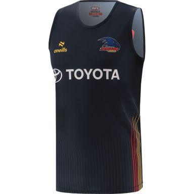 O'Neills Adelaide Crows Navy Training Singlet 2024