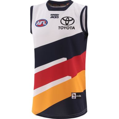 O'Neills Adelaide Crows Clash Replica Guernsey White / Marine