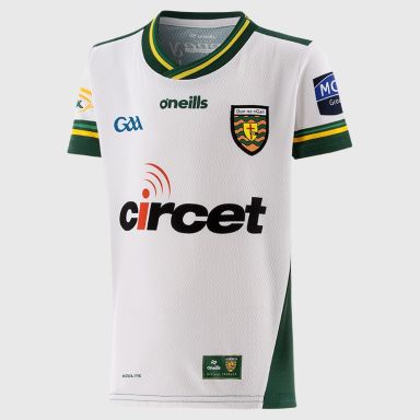 White Donegal GAA Kids' Goalkeeper Jersey 2026 from O'Neills