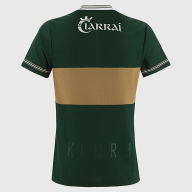 Green Kerry Camogie Women's Home Jersey 2026 from O’Neills.