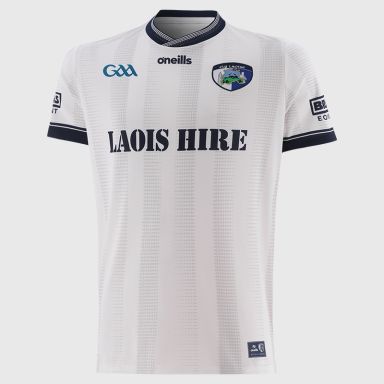 White Laois GAA Alternative Jersey 2026 from O’Neills.