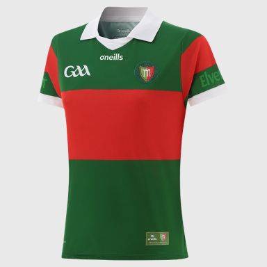 Green / Red Mayo GAA Women's 1950 Commemoration Jersey 2026 from O’Neills.