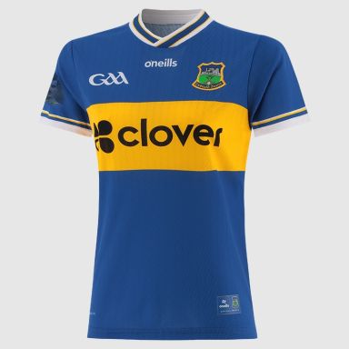 Blue Tipperary GAA Women’s Fit Home Jersey 2026 from O’Neills.