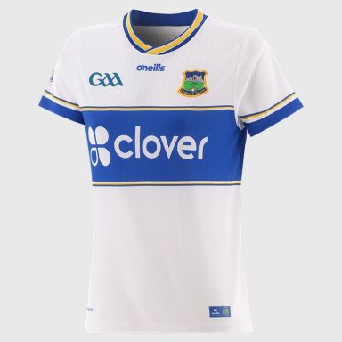 White Tipperary GAA Women’s Fit Goalkeeper Jersey 2026 from O’Neills.