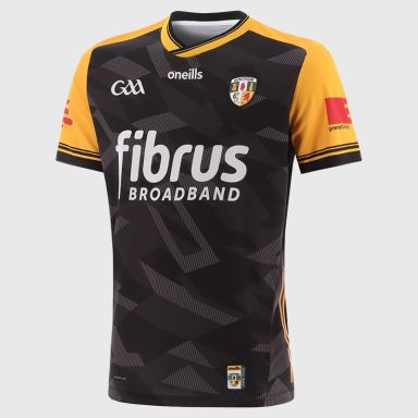 O’Neills Black Antrim GAA Men's Goalkeeper Jersey 2025 by O’Neills.