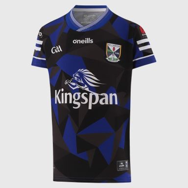 Black / Royal Cavan GAA Kids' Alternative Jersey 2026 from O’Neills.