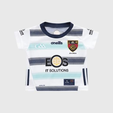White Down GAA Infant Alternative Goalkeeper Jersey 2026 from O’Neills.
