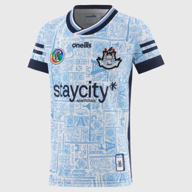 O’Neills Sky Dublin Camogie Kids’ Alternative Jersey 2025 by O’Neills. 
