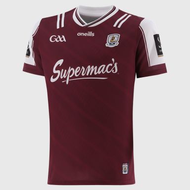 O’Neills Maroon Galway GAA Men's Home Jersey 2025 by O’Neills.
