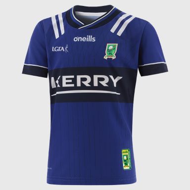 O’Neills Blue Kerry LGFA Kids' Alternative Jersey 2025 by O’Neills.