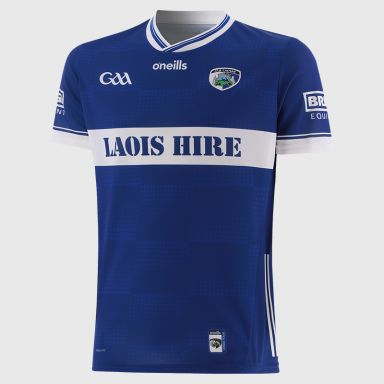 Royal Official Laois GAA Home Jersey by O’Neills.