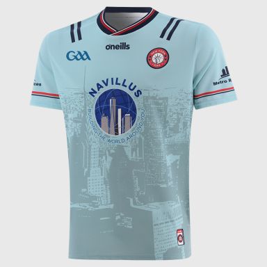 Blue New York GAA Men's Alternative Goalkeeper Jersey 2025 by O'Neills