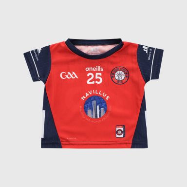 Red Shadow / Navy / White New York GAA Baby Goalkeeper Jersey 2025 from O’Neills Sportswear