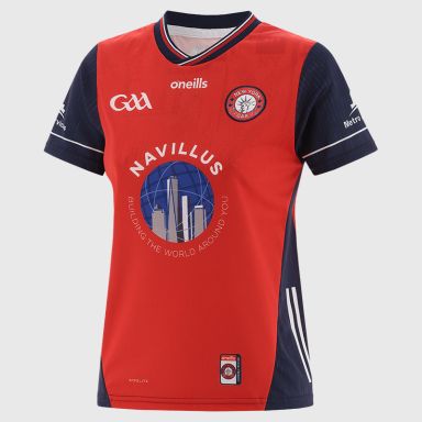 Red Shadow / Navy / White New York GAA Women's Goalkeeper Jersey 2025 from O’Neills Sportswear