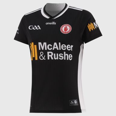 Black Tyrone GAA Women’s Fit Goalkeeper Jersey 2026 from O’Neills.