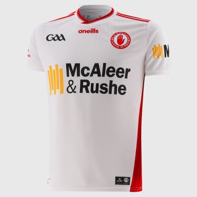 White Tyrone GAA Home Jersey 2026 from O’Neills.