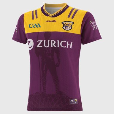 Purple Wexford GAA Women’s Fit Home Jersey 2026 from O’Neills.