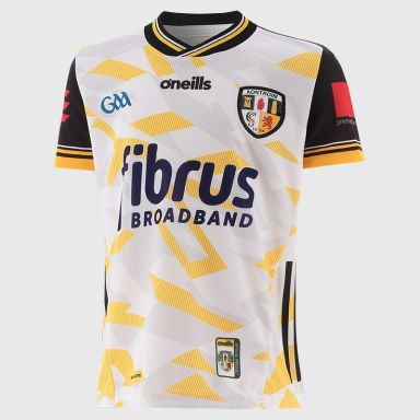 O’Neills White Antrim GAA Kids' Goalkeeper Jersey 2025 by O’Neills.
