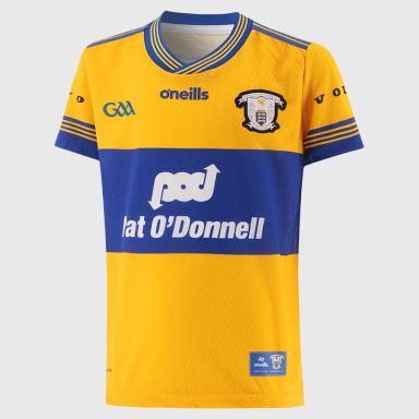 O'Neills Clare GAA Kids' Home Jersey 2026 From O'Neills