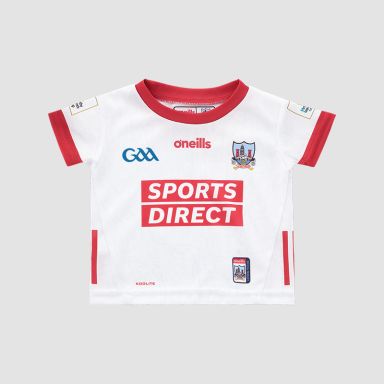 O’Neills White Cork GAA Baby Alternative Jersey 2025 by O’Neills.