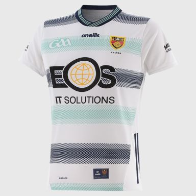 White Down GAA Women's Alternative Goalkeeper Jersey 2026 from O’Neills.