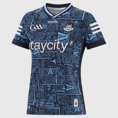 Navy Dublin GAA Women's Fit Alternative Goalkeeper Jersey 2025 from O'Neills,