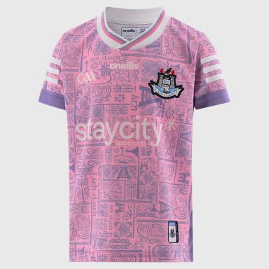 Purple Dublin GAA Kids' Alternative Jersey 2025 by O’Neills.