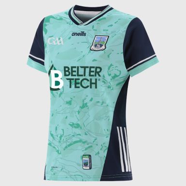 O’Neills Mint Fermanagh GAA Hurling Women's Alternative Jersey 2025 by O’Neills.
