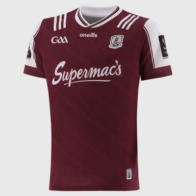 O’Neills Maroon Galway GAA Men's Home Jersey 2025 by O’Neills.