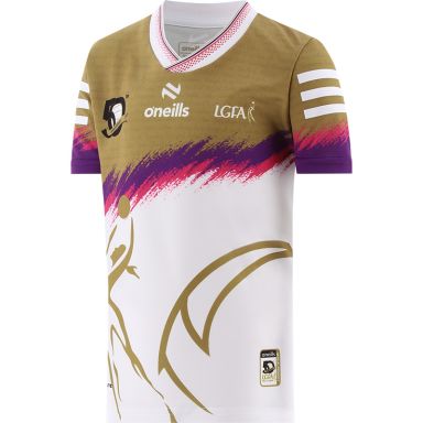 Gold LGFA Kids' 50th Anniversary Jersey by O’Neills.