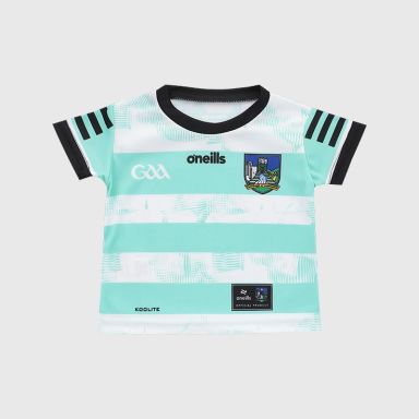 White Limerick GAA Infant's Alternative Goalkeeper Jersey 2026 from O’Neills.