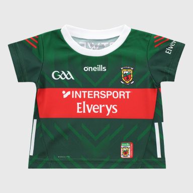 Bottle Mayo GAA Baby Home Jersey 2025 from O’Neills.
