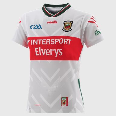 O’Neills Women's Mayo GAA Goalkeeper Jersey 2025 with ribbed crewneck by O’Neills.