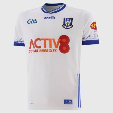 White Monaghan GAA Home Jersey 2026 from O’Neills.