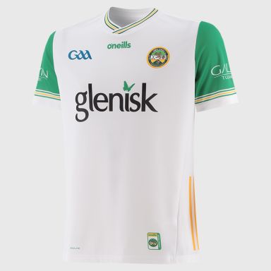 O’Neills White Offaly GAA Men's Alternative Jersey 2025 by O’Neills.