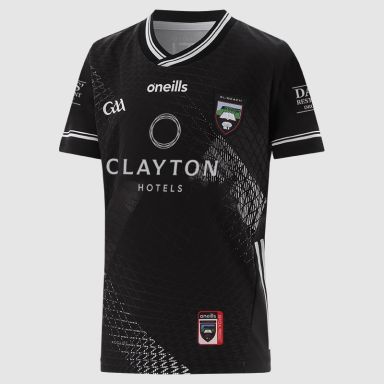 O’Neills Black Sligo GAA Hurling Kids' Home Jersey 2025 by O’Neills.