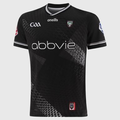 O’Neills Black Sligo GAA Men's Home Jersey 2025 by O’Neills.