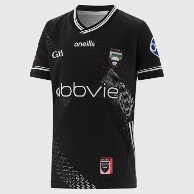 O’Neills Black Sligo GAA Kids' Home Jersey 2025 by O’Neills.