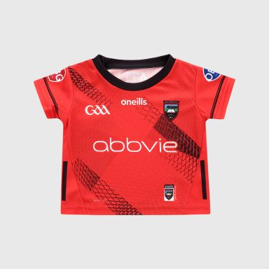 O’Neills Red Sligo GAA Baby Goalkeeper Jersey 2025.