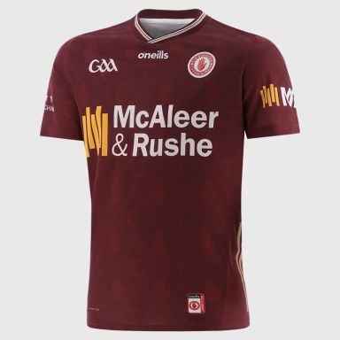 Maroon Tyrone GAA Alternative Jersey 2025 by O'Neills.