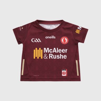 Maroon Tyrone GAA Baby Alternative Jersey 2025 by O'Neills.