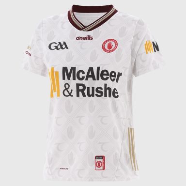 O’Neills White Tyrone GAA Women's Alternative Goalkeeper Jersey 2025 by O’Neills.