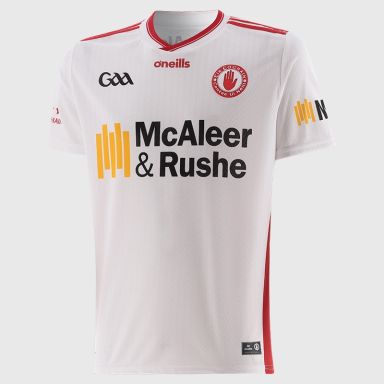 White Tyrone GAA Home Jersey 2026 from O’Neills