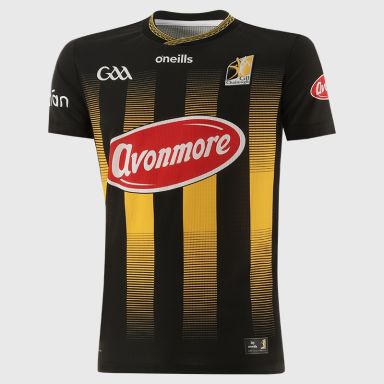 Black Kilkenny GAA Player Fit Home Jersey 2026 from O’Neills.