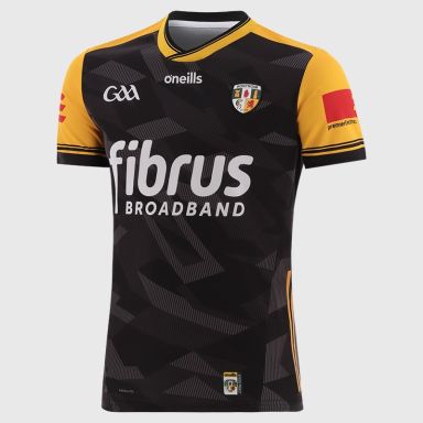 O’Neills Black Antrim GAA Player Fit Goalkeeper Jersey 2025 by O’Neills.