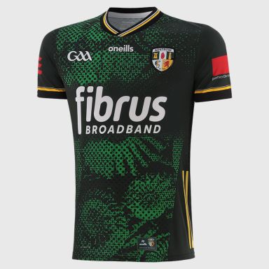Green Antrim GAA Player Fit Alternative Jersey 2026 from O’Neills.