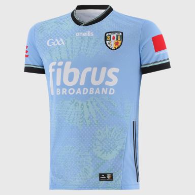Blue Antrim GAA Player Fit Alternative Goalkeeper Jersey 2026 from O’Neills.