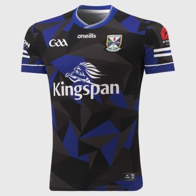 Black / Royal Cavan GAA Player Fit Alternative Jersey 2026 from O’Neills.